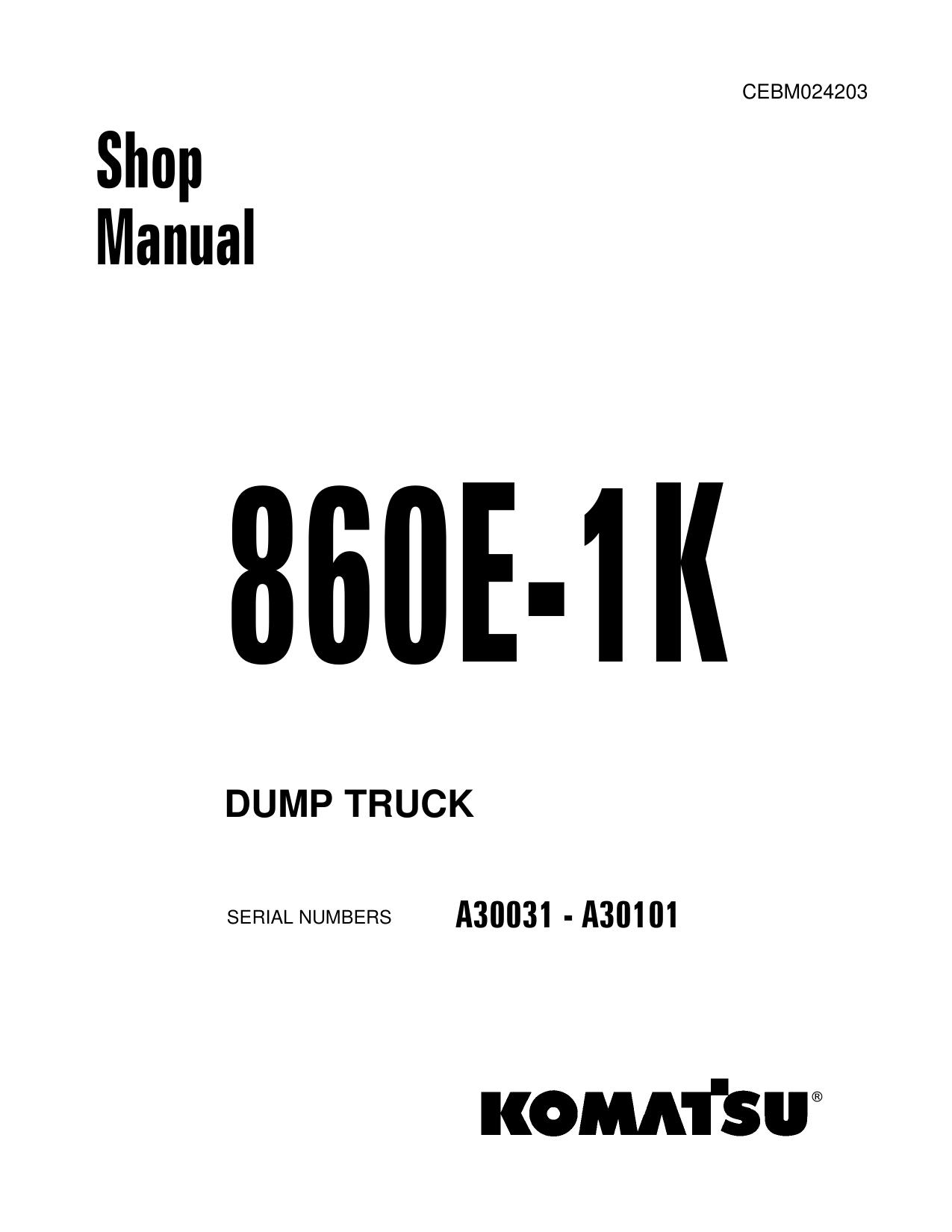 860E-1K Shop Manual (2)